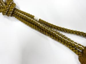 未使用品　正絹　手組帯締め